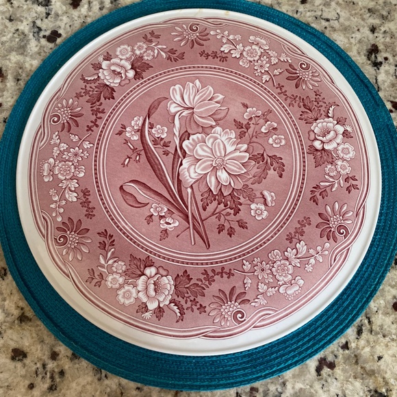 SPODE Archive Collection Georgian Series "Botanicals" Display Plate Collectible - Picture 2 of 6